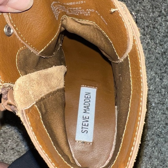 Steve Madden Ember Suede Heeled Boots - Picture 8 of 9